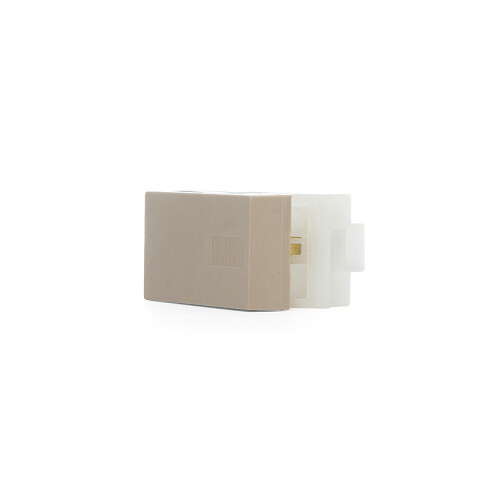 Módulo pulsador unipolar 10A neutro beige Sica SK3018