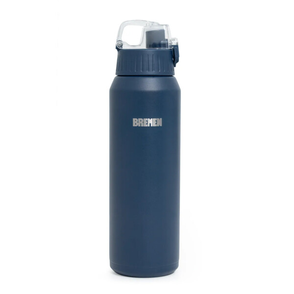 Botella Termica Deportiva 600 Ml Acero Inoxidable AZUL
