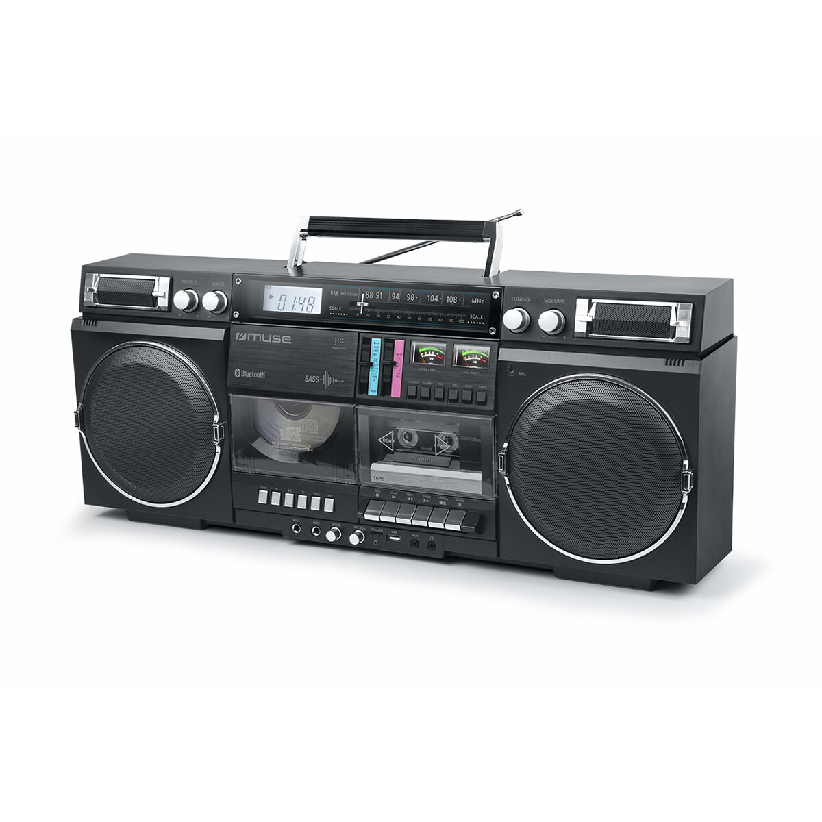 RADIO GRABADOR CD PLAYER MUSE M380GB 