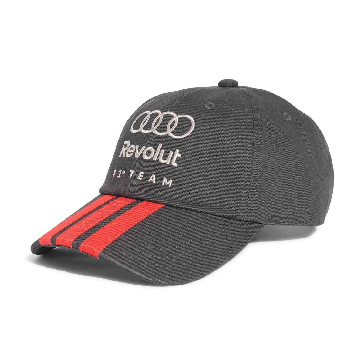 Gorra Audi Revolut F1 Team Dna 3 Bandas Unisex - Negro 