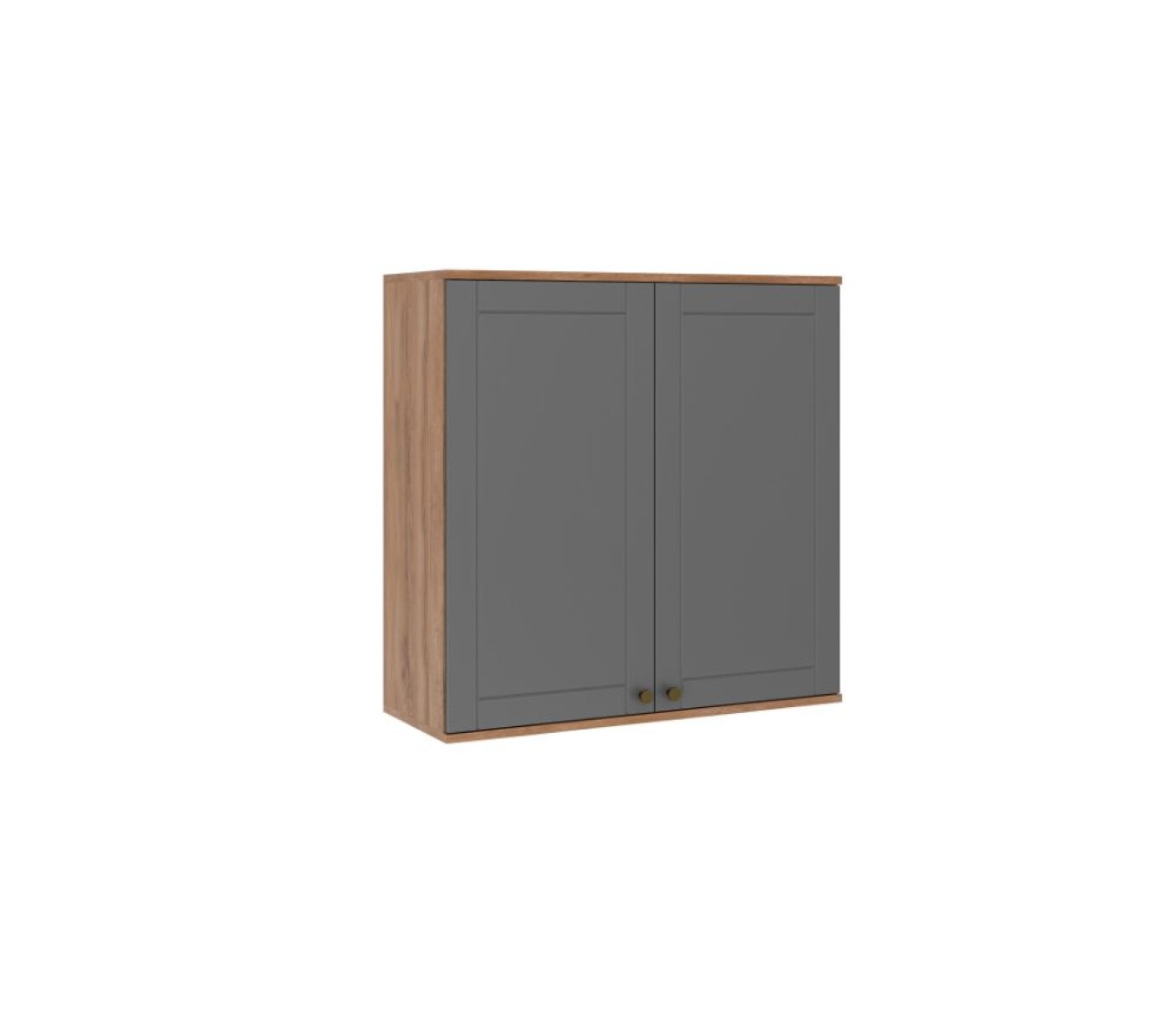 Aéreo Americana 80cm 2 Puertas Gris