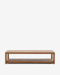 Mesa de centro Sashi de madera maciza de teca 150 x 70 cm Mesa de centro Sashi de madera maciza de teca 150 x 70 cm