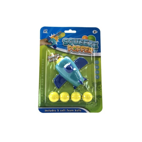 Avión Squeeze Popper blíster 18*25 cm Avión Squeeze Popper Blíster 18*25 Cm