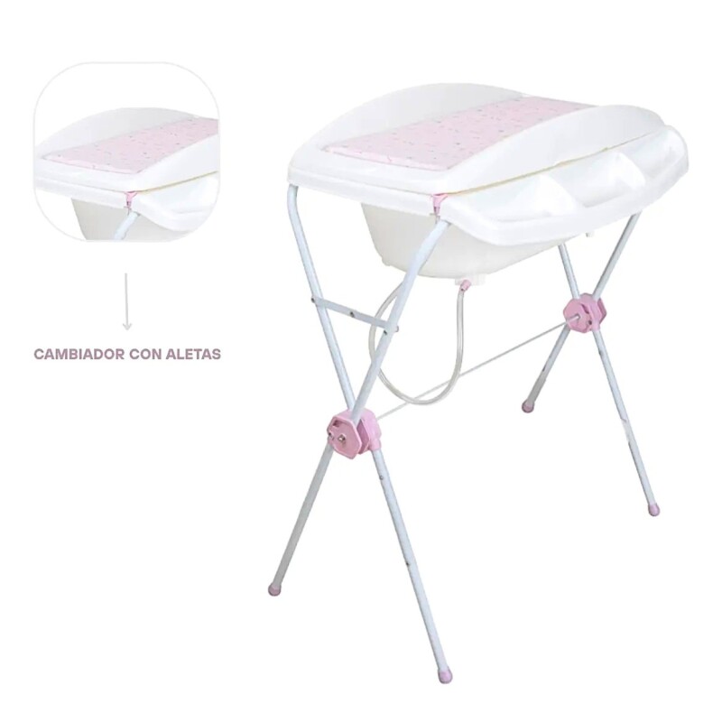 Catre de Baño Plegable con Cambiador Shower Bebesit Catre de Baño Plegable con Cambiador Shower Bebesit