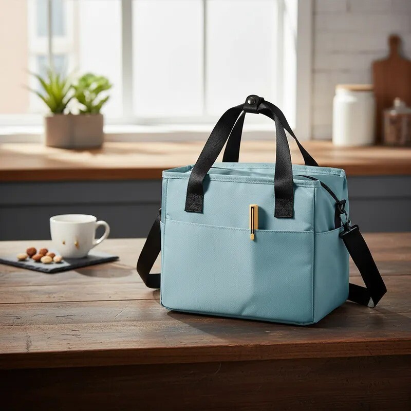 Bolso Lunchera Termica Almuerzo AZUL