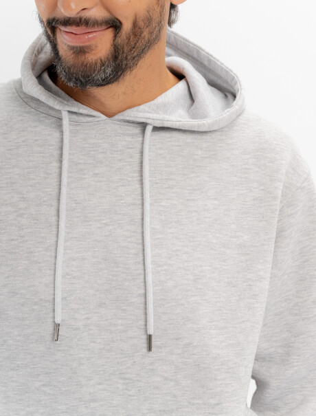 Canguro felpa Liam gris melange