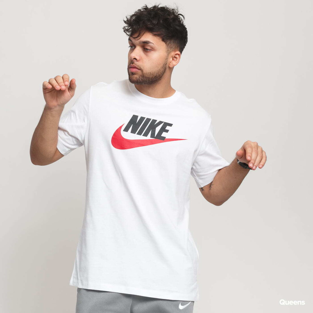 Remera Nike Moda Hombre Tee Icon Futura White - S/C 