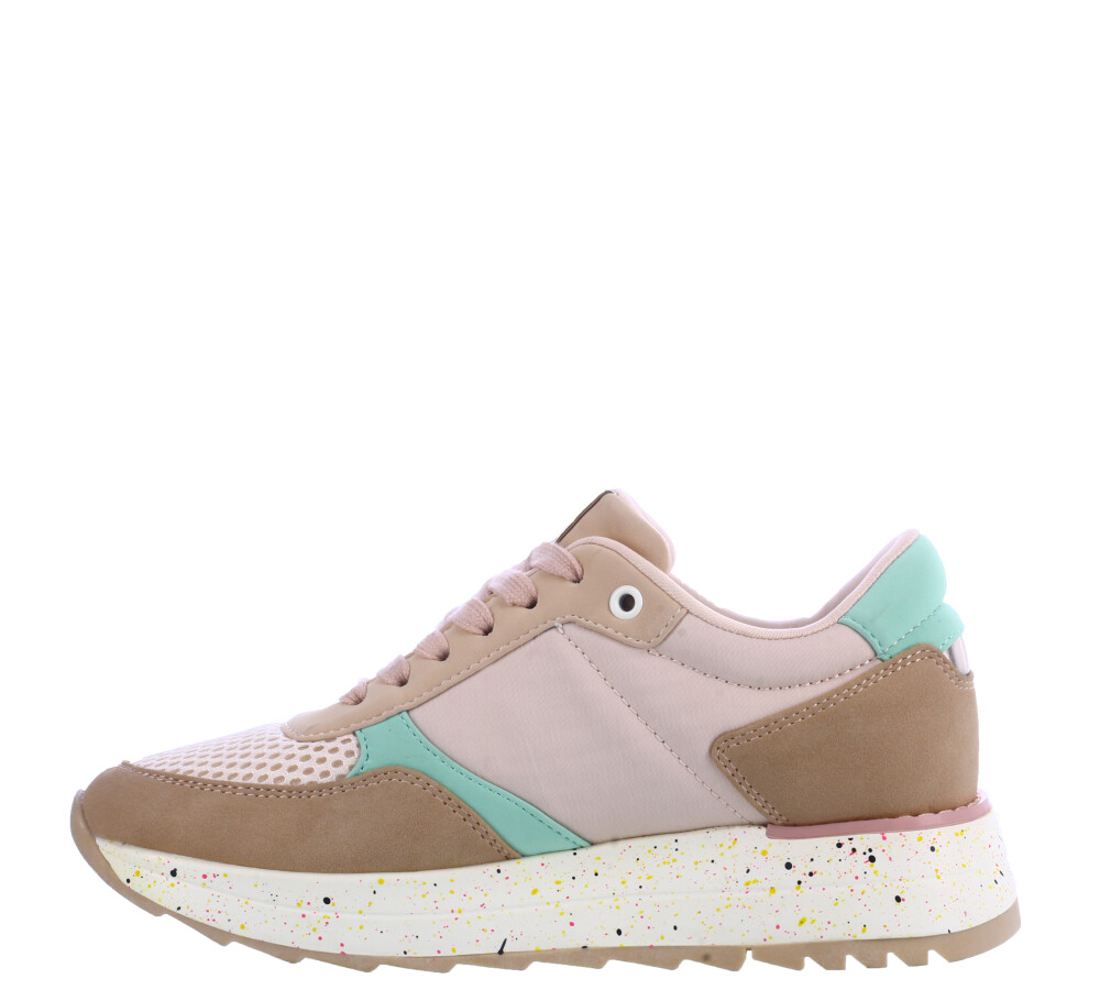 Deportivo WEN estilo tenis con pintas en la suela Pink