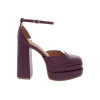 Sandalias Vizzano con Pulsera Plataforma y Taco Alto de Mujer - 1395.101-7286 Vino