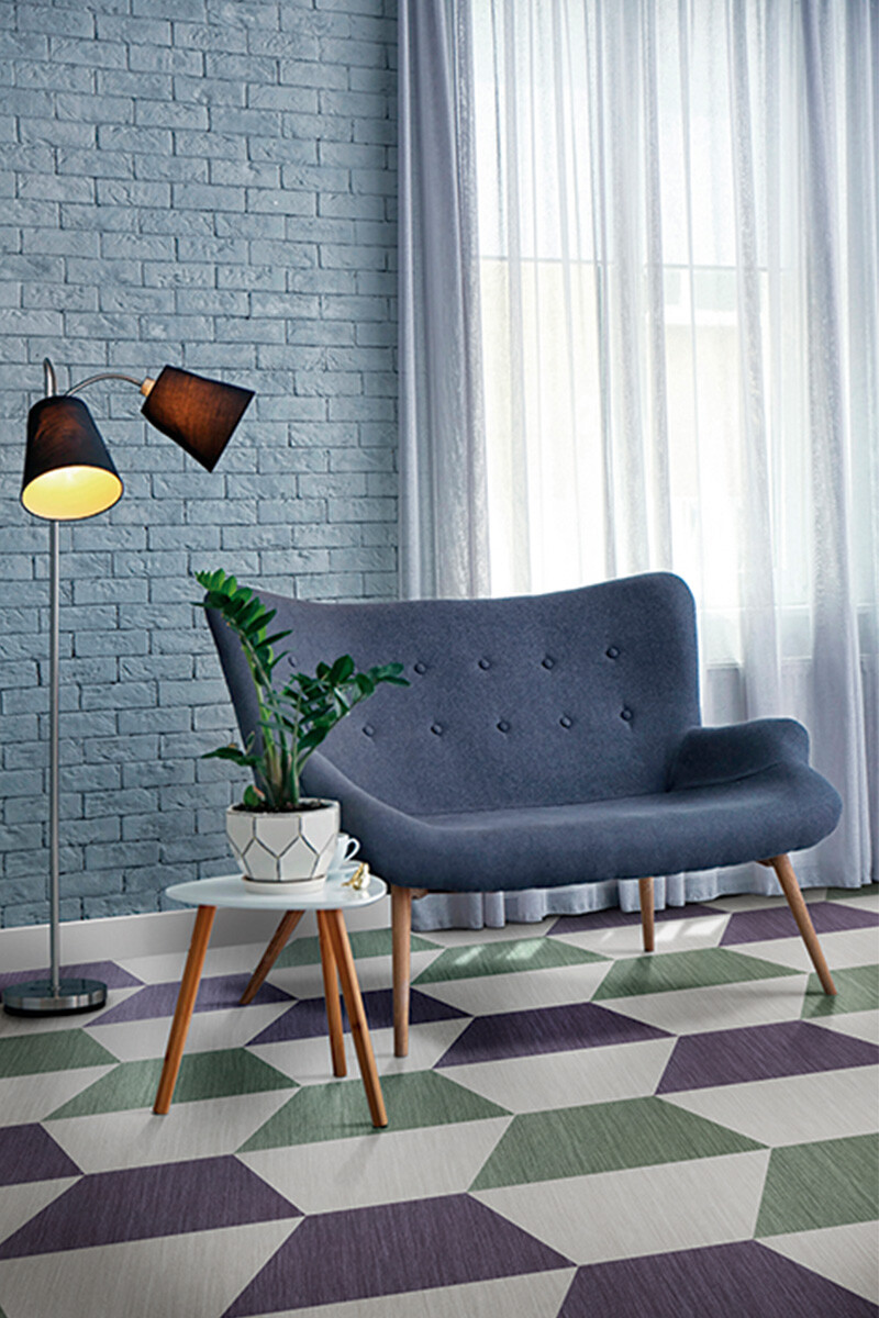 AMBIENTA MAKE IT TABLA VINILICA AMBIENTA MAKE IT 24074411 MOSS GREEN 184X950X3MM*