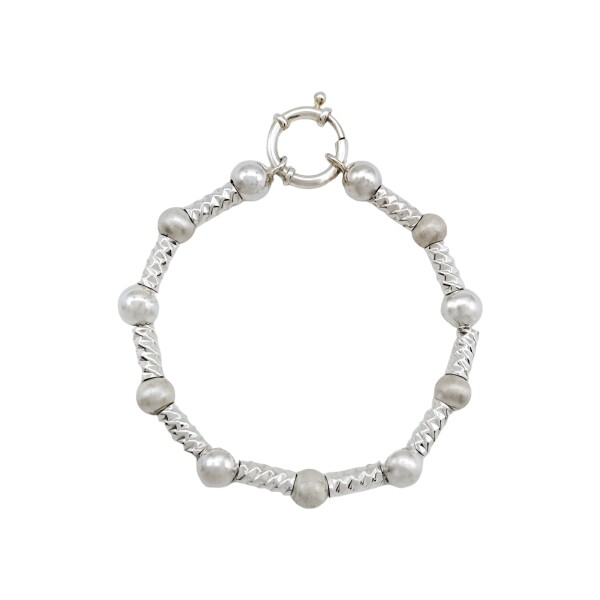 Pulsera bolitas-Plata 925 esterlina-Sin piedra-PU3121 sinpiedra