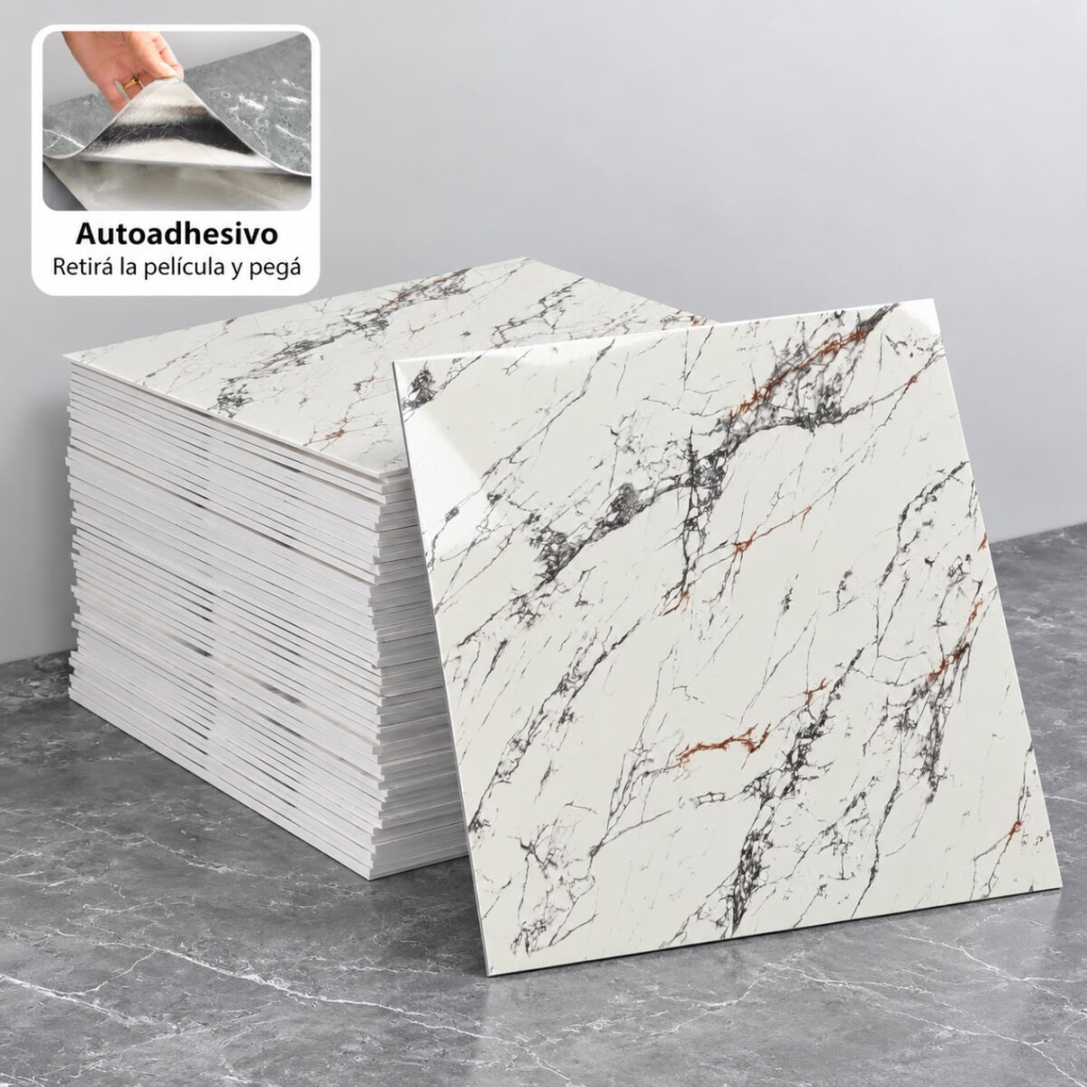 Panel Decorativo Autoadhesivo 60 × 60 cm 