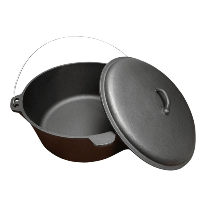 Olla de Fundición 12 Lts con Tapa Olla de Fundición 12 Lts con Tapa