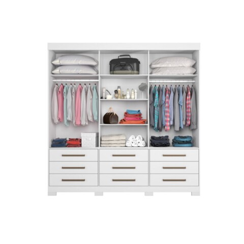 Ropero Abba 3 puertas Deslizante NT5030 Notavel Blanco Ropero Abba 3 puertas Deslizante NT5030 Notavel Blanco