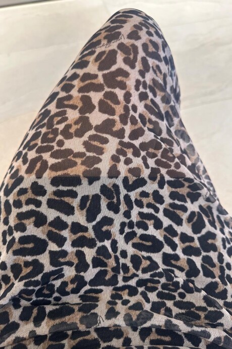 Vestido Bea Animal Print