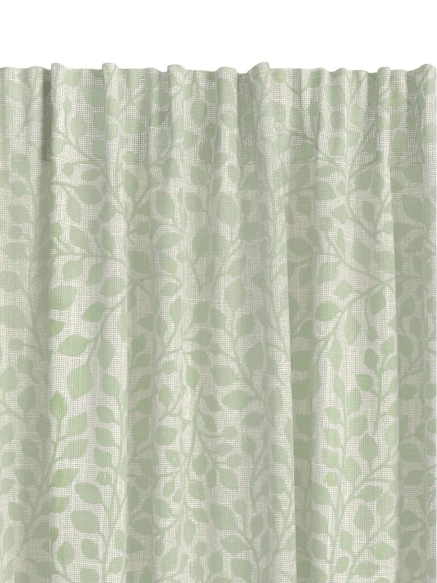 Cortina Skasen 1X140X300 Hojas - Verde 