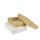 Caja 09 - 30x40x09 cm REVERSIBLE BLANCO MADERA