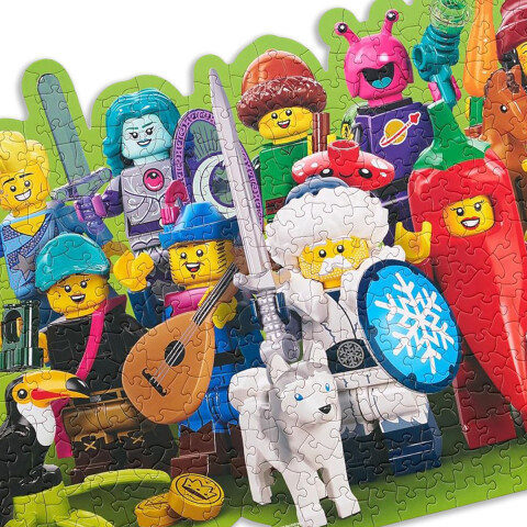 Puzzle LEGO Minifiguras 500 Piezas DISFRAZ 51318