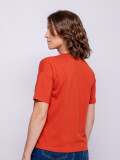 REMERA SPREAD Rojo Paprika