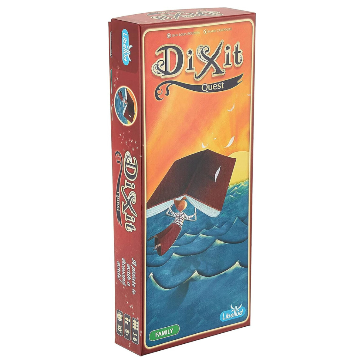 Libellud - Expansión Juego de Mesa dixit Base Dixit Quest - +8 Años. 3 - 6 Jugadores. Idioma Español 