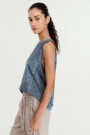 REMERA BOX Azul