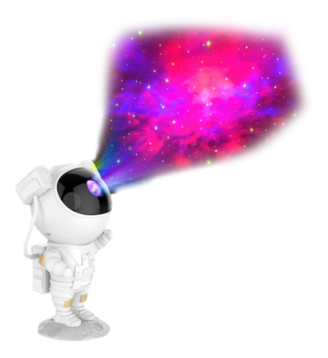 Proyector De Estrellas Astronauta Galaxia Nebulosa Control Noche 