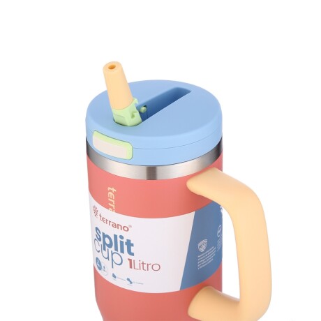 Vaso Térmico Split Cup 2070010 1L Doble Capa Ub ROJO