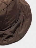 Gorro Bucket Acolchado De Nylon marron