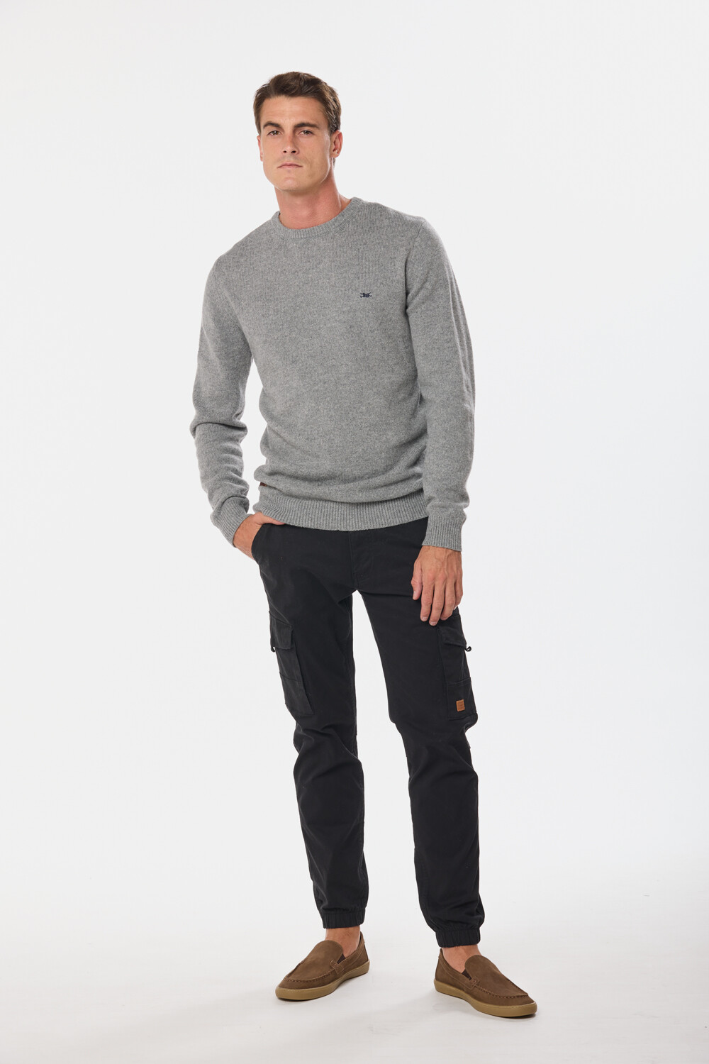 PANTALÓN CARGO Negro