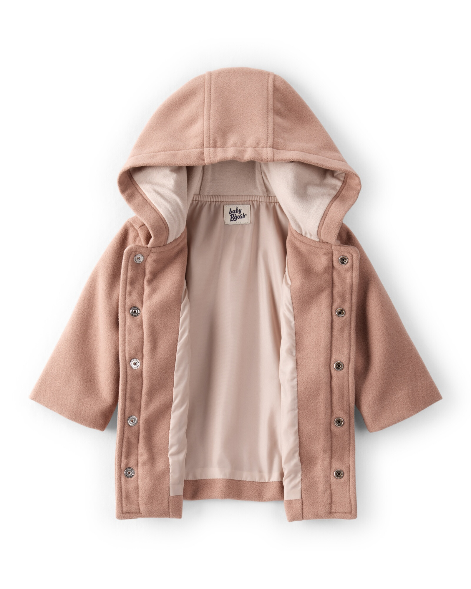 Tapado de fieltro, marrón Sin color