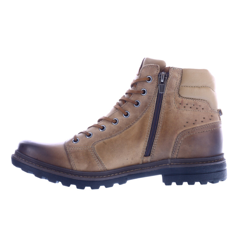 Bota de Hombre Freeway Casual Beige Arena (Cuero Graso)