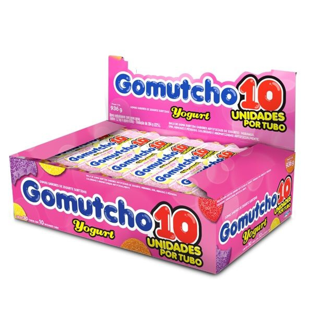 GELATINA TUBO GOMUTCHO 936G/30 UN YOGUR 