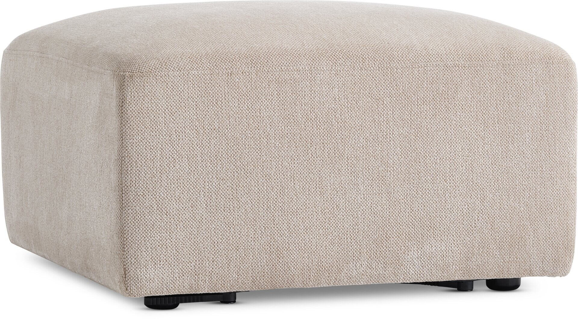 Módulo de sofá SKEJBY chaise/puf beige 