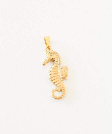 SEAHORSE SOLO DIJE (SIN TIENTO) GOLD