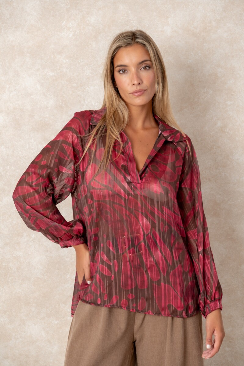 BLUSA BRISA - Magenta 