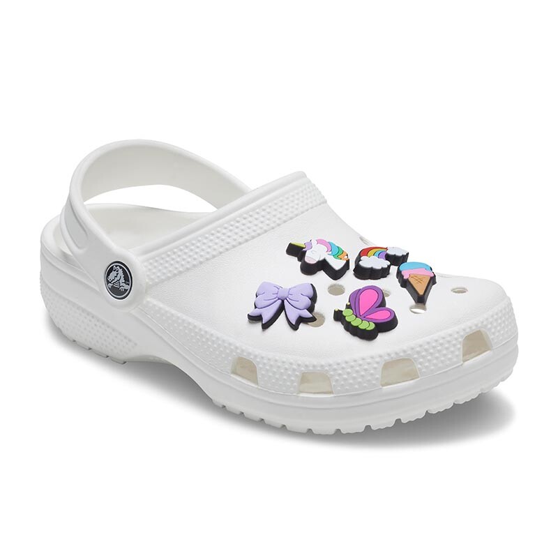 Jibbitz™ Charm Young Girl Cartoons 5 Pack Multicolor