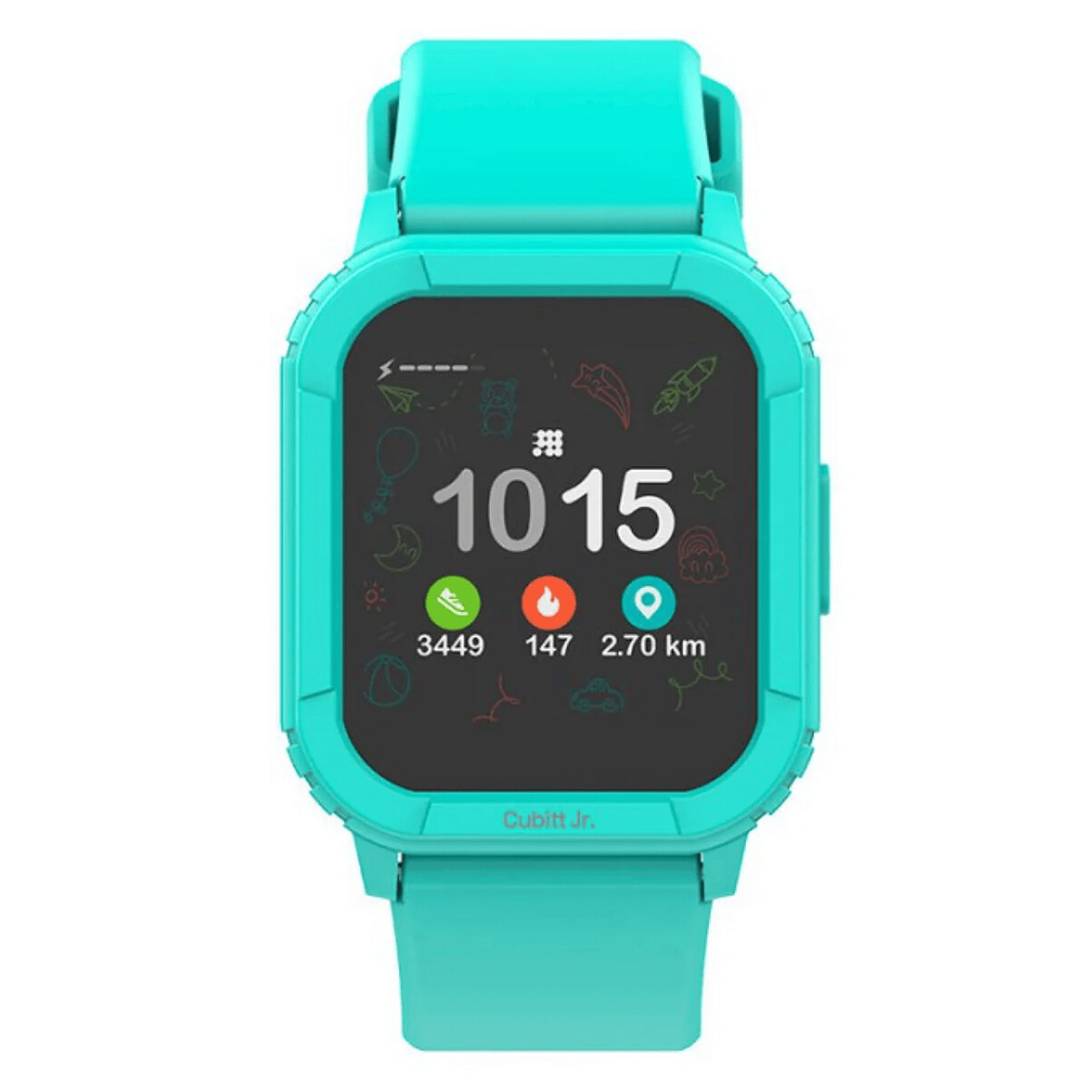 Reloj Cubitt Junior Silicona Verde 