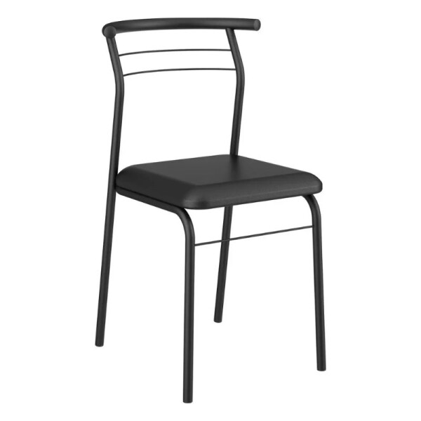 SILLA RESPALDO CURBO - NEGRA SILLA RESPALDO CURBO - NEGRA