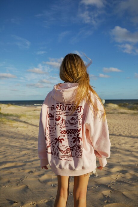 Hoodie Guide Over Fit / Rosa U