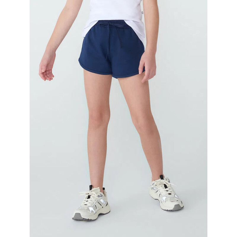 SHORTS FEM AZUL OSCURO
