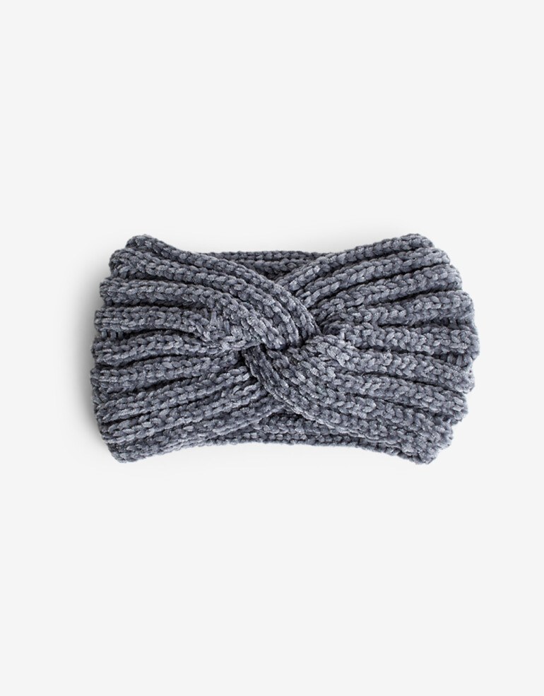 Vinchas Textiles Cozy Vinchas Textiles - Gris Claro
