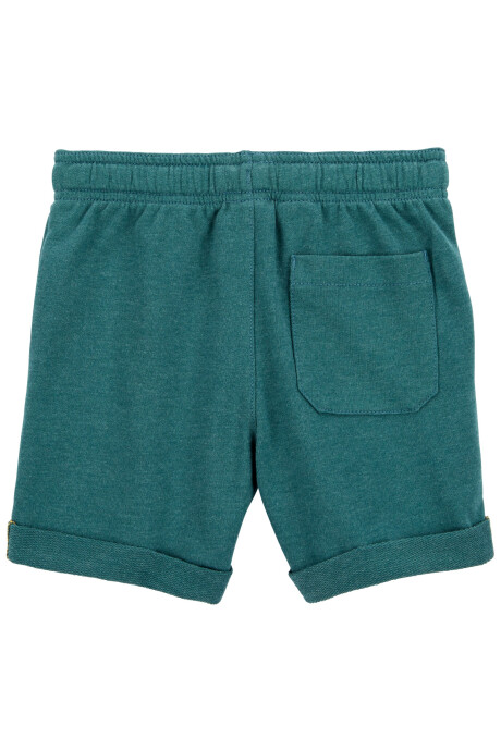 Short de algodón, verde Sin color