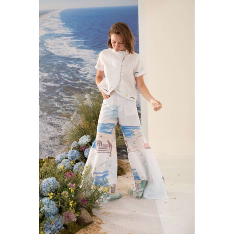 Blusa Nube Detail Blanco