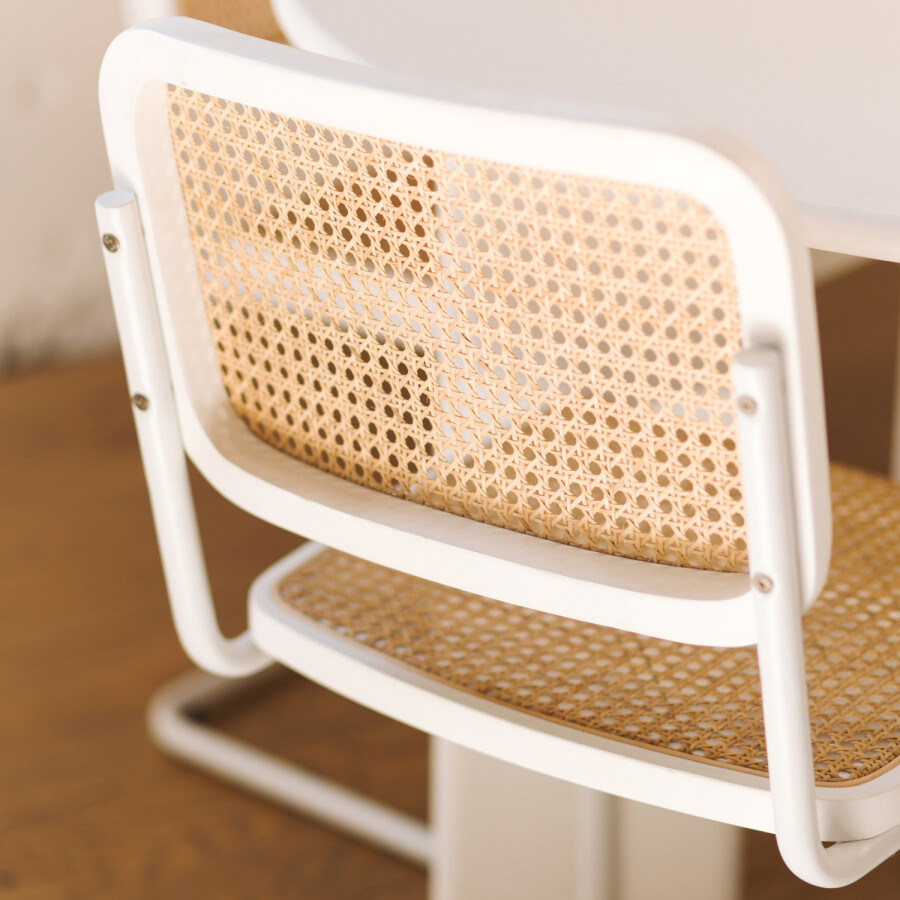 Silla Bauhaus White | EN EXHIBICION