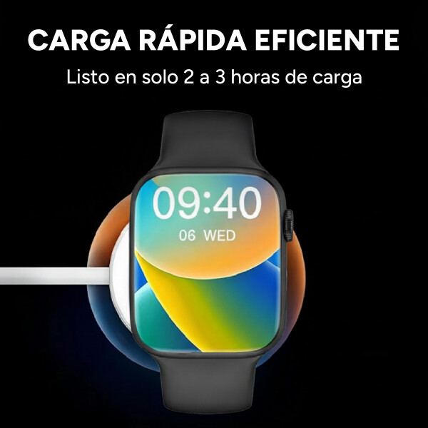 Reloj Inteligente Smartwatch Mallas Bluetooth Smart Miccell Color Negro