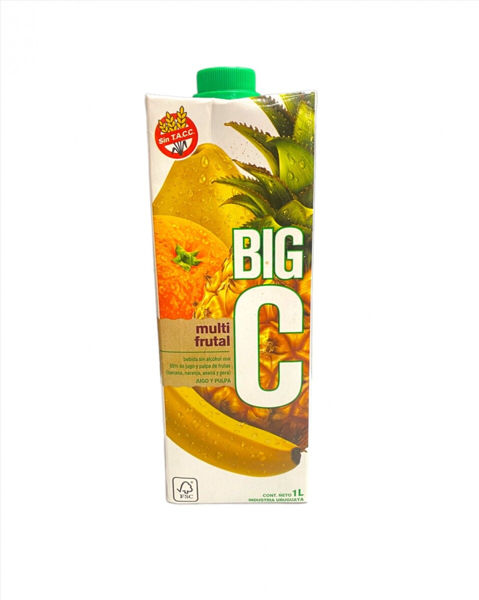 Jugo Big C 1 lt - Multi Frutal 