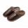 Pantufla De Cuerina Super Abrigadas Antideslizante Unisex Marrón