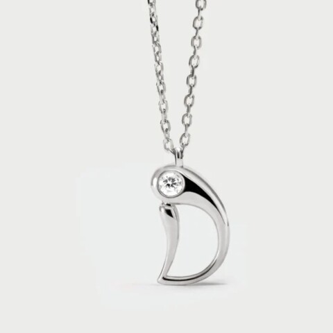 COLGANTE PDPAOLA D INITIAL SILVER Colgante Pdpaola D Initial Silver