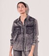 Camisa Denim Gris Gris