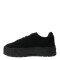 Championes de Mujer Puma Karmen II Negro - Plateado